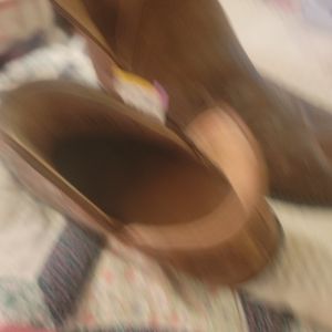 Circle G by Corral Ladies Cognac Brown & Turquoise Embroidery Booties Q0099